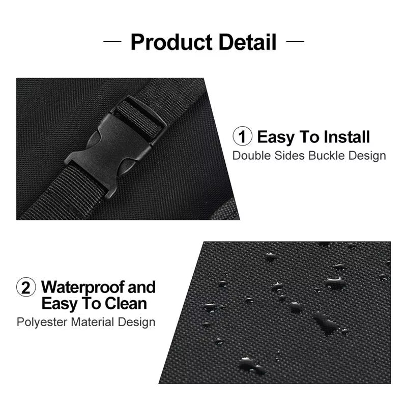 Protector De Asientos Para Auto Para Perros – Impermeable Y Antideslizante
